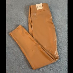 Marshall’s finds C by one brand, made in Canada, size (M), faux leather leggings